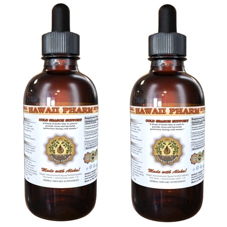 Cold Season Support Tincture, Certified Organic Astragalus (Astragalus Membranaceus) and Certified Organic Goldenseal Leaf (Hydrastis canadensis) Liquid Extract, Cold Season Support, Herbal