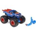 thumbnail image 2 of Monster Jam , Camión Monstruo Superman Oficial, Vehículo Fundido a Presión, Serie de Héroes y Villanos, Escala 1:64, 2 of 4