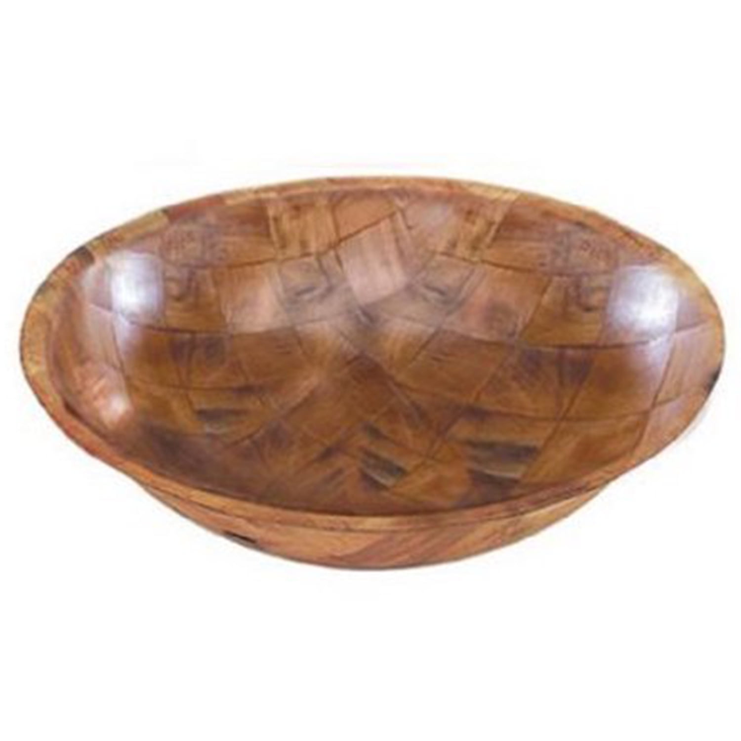 Update International WSB-12 12' Woven Salad Bowl - Brown
