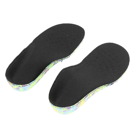 2PCS Plantar Fasciitis Feet Insoles Arch Supports Orthotics, Inserts Relieve Flat Feet High Arch Foot Pain For Children