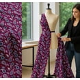thumbnail image 5 of Soimoi Cotton Voile Fabric Artistic Paisley Printed Fabric 1 Yard 56 Inch Wide, 5 of 7