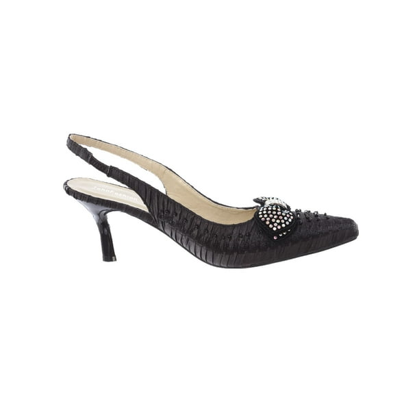wedge slingback closed toe shoes