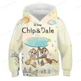 thumbnail image 1 of Sudadera con capucha Kawaii Disney Two Squirrels para mujer, divertida y bonita sudadera con capucha de dibujos animados, sudadera Unisex para mujer, jersey para mujer, sudadera con capucha 110 zhangmengya CONDUJO, 1 of 2