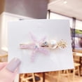thumbnail image 3 of Faux Perle Étoile Cheveux Épingle Femmes Filles Strass Barrette Bang Clip Épingle à Cheveux Partie Cheveux Accessoire, 3 of 8