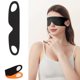 thumbnail image 4 of Sleep Masks Enhances Sleep Quality Blocks Light Breathable Fabric Adjustable Strap For Daytime Night Use Relieves Eye Strain Travel Friendly Rice, 4 of 4