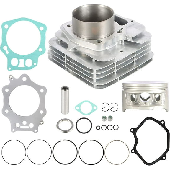 Genrics Cylinder Piston Gaskets Rebuild Kit Replacement for Honda Foreman 450 1998-2004 12100-HN0-A00