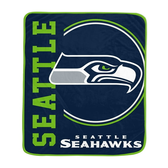 Pegasus Seattle Seahawks 50" x 60" Keep It Simple Ultra Soft Blanket
