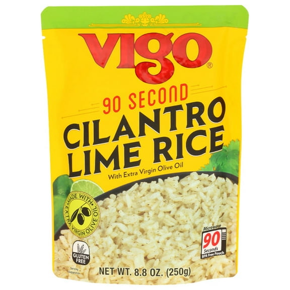 Vigo Rice Cilantro Lime 90 Second 8.8 oz Pack of 12
