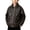 Coffee, variant on Biker Jacket Boys 1-13 Years Zipper Moto Coat Collar Long Sleeve Pockets Lapel Biker Coat Solid Color Autumn Outdoor Outerwear