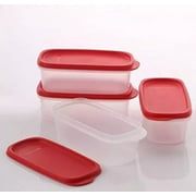Tupperware Plastic Smart Saver 500 ml Food Storage Container - Set of 4