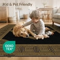 thumbnail image 4 of ODIKA Meander Border Scroll Geometric Fret Bordered Symmetry Greek Key Refined for Playroom, Bedroom, Reading Nook, Pet Friendly & Kids Safe Play, 4 of 7