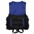 thumbnail image 2 of Chaleco de pesca con silbato, chaqueta flotante EPE impermeable de seguridad ajustable para exteriores, chaleco salvavidas, 2 of 7