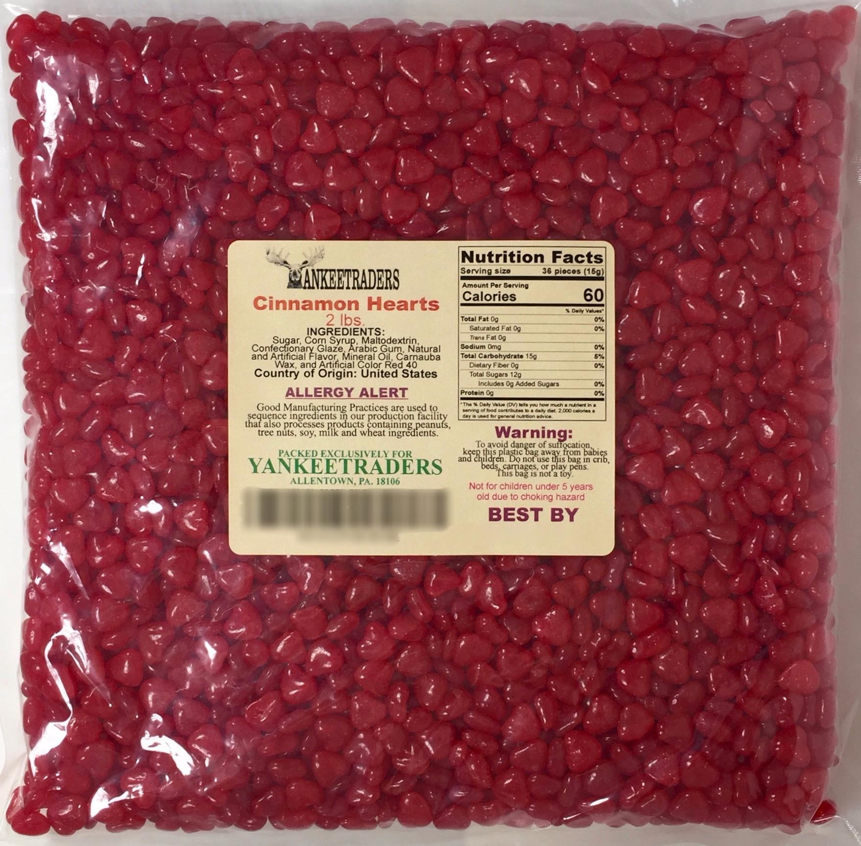YANKEETRADERS Cinnamon Hearts 2 lbs.
