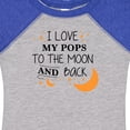 thumbnail image 4 of Inktastic I Love My Pops to the Moon and Back Boys or Girls Baby Bodysuit, 4 of 5