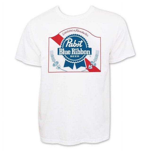 Pabst Blue Ribbon 30344-X-Large Classic Logo T-Shirt - Extra Large