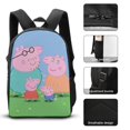 thumbnail image 3 of Happy Little Pig Backpack Learning Legend Bookbag with Heroic Lunch Companion, 3 of 5