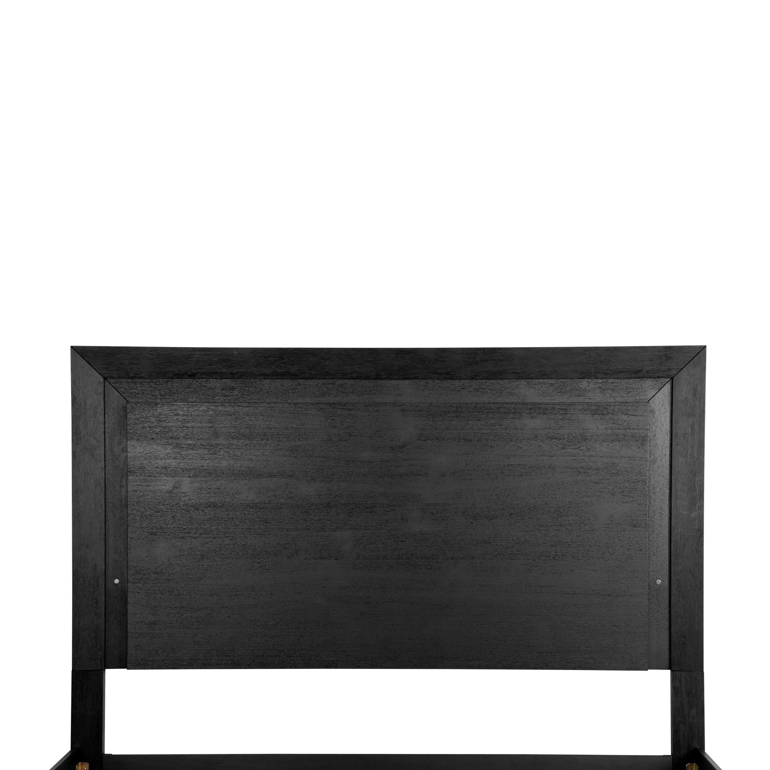 Furniture of America Kaelin Modern Oval Wall Mirror, Black