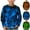 Blue, variant on Hpgjzj Boy's Novelty T-Shirt Long Sleeve Shirts Casual Crewneck Top Pullover Tees Top Fall Clothes 2025