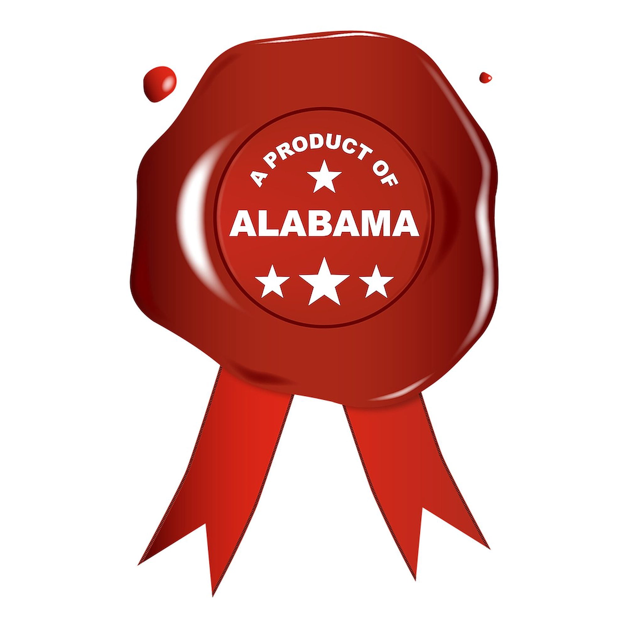 CafePress - A Product Of Alabama - Large Beach Towel, Soft 30"x60" Towel with Unique Design
