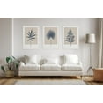 thumbnail image 7 of Kate and Laurel Sylvie Muted Tan and Blue Colorblock Botanical Palm Framed Canvas Wall Art by The Creative Bunch Studio, 23x33 White, Simple Modern Botanical Wall Decor Art, 7 of 7