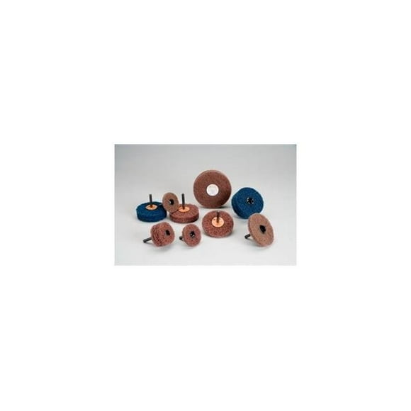 Standard Abrasives 405-051115-33290 2 x 0.25 in. Buff & Blend Wheel Medium Grade, 3 Ply