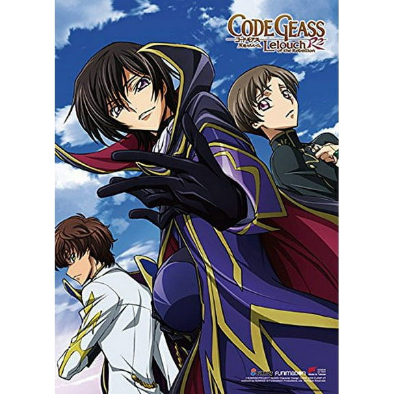 Code Geass Wall Scroll, Poster, One Size, Multicolor