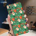 thumbnail image 1 of Feliz Navidad alce Santa sombrero Funda Coque Funda para Samsung Galaxy S23 S22 S21 S20 FE S10 S10E S9 S8 PLUS ULTRA Funda Capa, 1 of 4