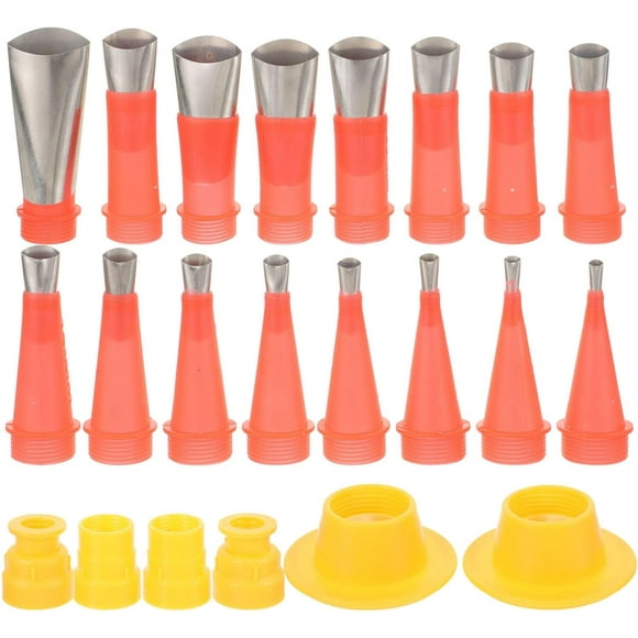 1 Set Connector Kit Grout Tool Caulk Extension Supplies Caulking Extension Nozzle Caulking Tools Caulking Kit Caulking Nozzle Applicator Finishing Tool Caulk Kit Protection Cap