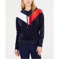 thumbnail image 2 of Tommy Hilfiger - Sudadera con capucha para mujer, color block, azul, grande Tommy Hilfiger Sudadera, 2 of 2