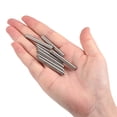 thumbnail image 4 of Pasadores de espiga de 5x40 mm, 5 piezas de acero inoxidable 304, pasadores de cabeza redonda con extremo chaflanado para camas literas, soportes de estantes, elementos de sujeción, 4 of 6