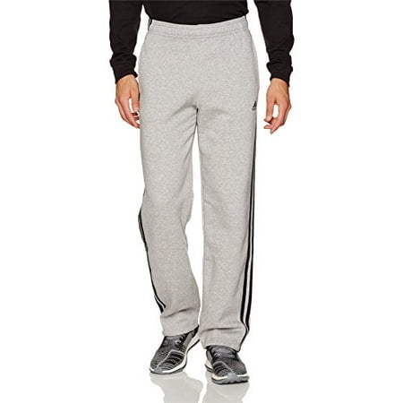 adidas men's 3 stripe fleece pants