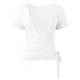 thumbnail image 4 of T-Shirts à Manches Longues pour Femmes, Tee-Shirts de Compression à Manches Longues, Hauts à Manches Longues pour Femmes, T-Shirts à Col Roulé pour Femmes, 4 of 4