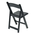 thumbnail image 3 of Chair - Rhino Classic Resin Folding - Black/Black Seat (4/Box), 3 of 4
