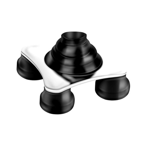 Cane Tip Quad Cane Base for Most Walking Canes, Walking Sticks, Folding Canes Heavy Duty Non