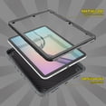 thumbnail image 4 of Dteck Rugged Case for iPad 11-inch (A16) 2025/ iPad 10th Generation 10.9-inch 2022,Heavy Duty 3-Layer Protection Case Shockproof Hand Grip Kickstand Cover for iPad 10th/11th Gen,Gray+Black, 4 of 4