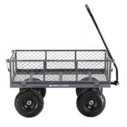 Gorilla Carts 7002866 600 lbs Capacity Steel Utility Cart