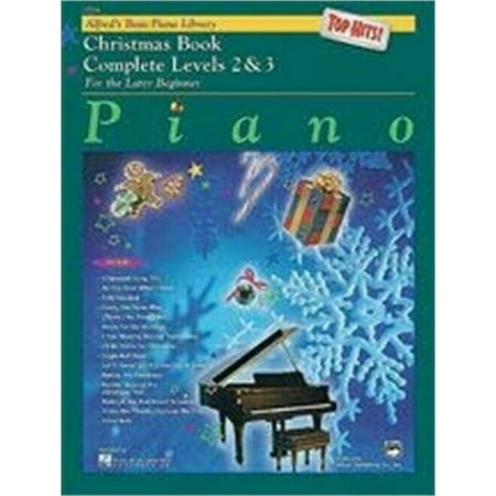 Alfred's Basic Piano Library: Top Hits! Christmas Book Complete 2 & 3: For the Later Beginner