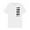 White, variant on Unisex Oversized Casual Short Sleeve Letter Print Soft Breathable Daily Tee Plus Size White M