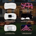 thumbnail image 4 of Luces LED con forma de telaraña para Halloween GORKAY 550, resistentes al agua, 4 of 7