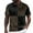 Black, variant on Men's Casual Shirt European Color Block Design Loose Fit Comfortable Business Lapel Button Short Sleeve Stylish Foreign Trade Men's Oversized Tshirts Workout T-Shirt