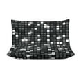 thumbnail image 3 of 3 Pcs Soft Bedding Set, Includes 1 Duvet Cover with Zipper And 2 Pillow Shams,Black Diamond Disco Ball Glitter Queen(90"×90"), 3 of 8
