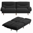 thumbnail image 2 of Homall Canapé-Lit Futon avec Dossier Réglable et Accoudoirs Réglables à Cinq Angles Canapé pour Petits Espaces Salon Bureau, 2 of 7