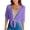 Purple&short kimono cardigan for women, variant on Brnmxoke Sheer Cardigan Sweaters for Women Summer Elegant Casual Thin Chiffon Shrug Tie Open Front Half Sleeve Cropped Bolero Cardigans Mint Green,XXL