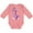 Mauve, variant on Inktastic Girl Giraffe Boys or Girls Long Sleeve Baby Bodysuit