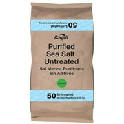 Cargill Purified Untreated Sea Salt, 50 Pound.