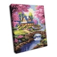thumbnail image 6 of Painting by Numbers kit A house in flowers KHO6343, 6 of 6