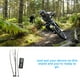 thumbnail image 5 of Kenally Soporte de teléfono para bicicletas, piezas de ciclismo, estante para manillar de motocicleta, soporte para pantalla de navegación, accesorios, Accesorios para motos Kenally VI015956-00, 5 of 6