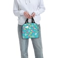 thumbnail image 6 of Kdxio Donut Print Insulated Lunch Bag,Reusable Tote Lunch Box for Women Men,Leakproof Cooler Lunch Bags for Work Office Travel Picnic, 6 of 6