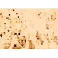thumbnail image 1 of Ahgly Company Indoor Rectangle Abstract Orange Modern Area Rugs, 7' x 10', 1 of 4