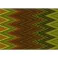 thumbnail image 1 of Ahgly Company Indoor Rectangle Patterned Dark Yellow Green Area Rugs, 2' x 3', 1 of 6